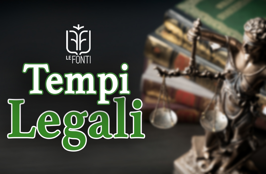 Tempi Legali - by Le Fonti - Gabriele Ventura
